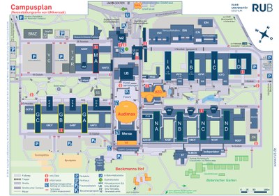 Campusplan Bochum
